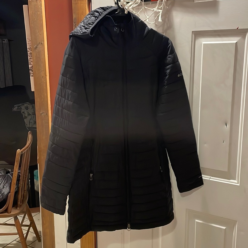 Columbia Lightweight Long Winter Coat EUC